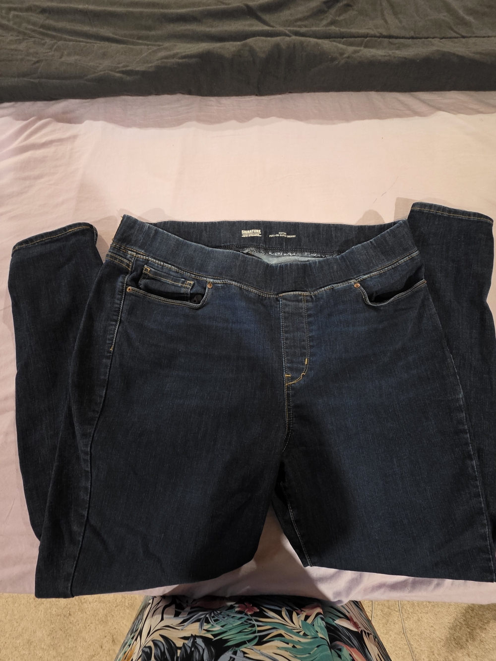 Dark Blue Women's Stretch Jeans
